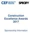 Construction Excellence Awards 2017