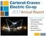 Carteret-Craven Electric Co-op 2017 Annual Report