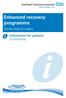 Enhanced recovery programme