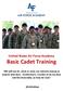 Basic Cadet Training