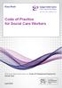 Code of Practice for Social Care Workers