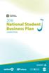 National Student Business Plan