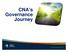 CNA s Governance Journey