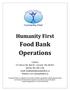 Food Bank Operations