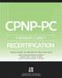 CPNP-PC RECERTIFICATION PRIMARY CARE YOUR GUIDE TO RECERTIFYING FOR 2018