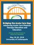 Bridging the Acute Care Gap: Advancing Acute Care Physical Therapy Education and Educators