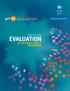 Independent Evaluation Office JOINT GEF-UNDP EVALUATION OF THE SMALL GRANTS PROGRAMME