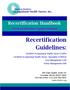 Recertification Guidelines: