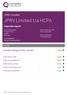 JPRV Limited t/a HCPA