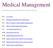 Medical Management. G.2 At a Glance. G.2 Procedures Requiring Prior Authorization. G.3 How to Contact or Notify Medical Management