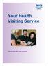 Your Health Visiting Service