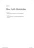 Home Health Administration