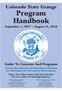 Colorado State Grange Program Handbook