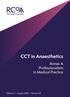 CCT in Anaesthetics. Annex A Professionalism in Medical Practice. Edition 2 August 2010 Version 1.8
