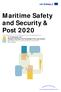 Maritime Safety and Security & Post 2020