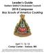 Leader s Guide. Eastern District Chickasaw Council Camporee Boy Scouts of America Cooking. April 11, 12, 13. Camp Currier - Eudora, MS