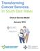 Transforming Cancer Services In South East Wales
