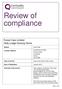 Review of compliance. Forest Care Limited Holly Lodge Nursing Home. South East. Region: St Catherine's Road Frimley Green Camberley Surrey GU16 9NP