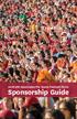 2018 USC Associates Pre-Game Football Picnic. Sponsorship Guide
