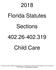 2018 Florida Statutes Sections Child Care