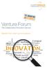 entrepreneurship & innovation THE INNOVATION MATCHMAKER Venture Forum The Collaborative Innovation Service Benefit from start-up innovations