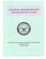 NATIONAL DEFENSE BUDGET ESTIMATES - FY 2004
