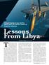 Lessons From Libya. By John A. Tirpak, Executive Editor