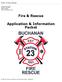 Fire & Rescue. Application & Information Packet