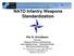 NATO Infantry Weapons Standardization