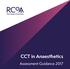 CCT in Anaesthetics Assessment Guidance 2017