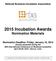 2015 Incubation Awards Nomination Materials