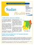 Health Sector Quarterly Bulletin. Gedaref and Kassala with 95 % and 97% coverage respectively. With MSF-E support localized vaccination