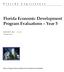 Florida Economic Development Program Evaluations Year 5