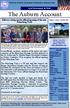 TOWN OF AUBURN QUARTERLY MUNICIPAL NEWSLETTER. Local Government At Work. The Auburn Account