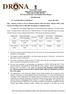 Government of India Department of Telecommunications Office of the Sr. DDG, MP LSA Door Sanchar Bhawan, Hoshangabad Road, Bhopal -NOTIFICATION-