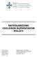 SAFEGUARDING CHILDREN SUPERVISION POLICY