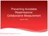 Preventing Avoidable Readmissions: Collaborative Measurement. July 24, 2013