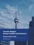 Toronto Region Human Health and Sciences Cluster Action Plan