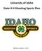 University of Idaho State 4-H Shooting Sports Plan