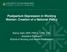 Postpartum Depression In Working Women: Creation of a National Policy