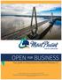 OPEN FOR BUSINESS. Your guide to doing business in Mount Pleasant, SC