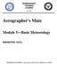 NONRESIDENT TRAINING COURSE. June Aerographer's Mate. Module 5 Basic Meteorology