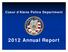 Coeur d Alene Police Department Annual Report