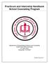 Practicum and Internship Handbook School Counseling Program