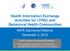 Health Information Exchange Activities for LTPAC and Behavioral Health Communities