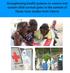 Strengthening health systems to restore and sustain child survival gains in the context of Ebola: Case studies from Liberia