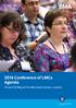 GPDF Conference of LMCs Agenda. 19 and 20 May at the Mermaid Centre, London. General Practitioners Defence Fund