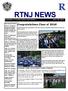 RTNJ NEWS. Randolph Township Schools Newsletter. Congratulations Class of 2016!