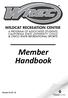 Revise Member Handbook