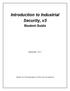Introduction to Industrial Security, v3